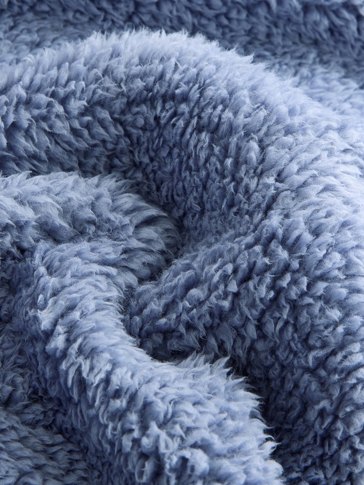 Blau - Kapuzendecke (3–16 J.) - Bild 7 von 7 Blau - Kapuzendecke (3–16 J.) - Bild 7 von 7