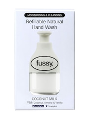 Fussy Refillable Natural Hand Wash Coconut Milk 240ml - Image 1 of 5