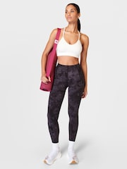 Sweaty Betty Lily White Mindful Flex Seamless Yoga Bra - Image 3 of 7