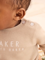 Baker by Ted Baker Knitted Top and Joggers Set - Image 4 of 9