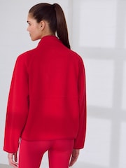 Red Sports Fleece Jacket - Image 3 of 10