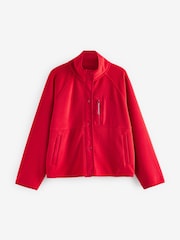 Red Sports Fleece Jacket - Image 7 of 10