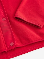 Red Sports Fleece Jacket - Image 9 of 10
