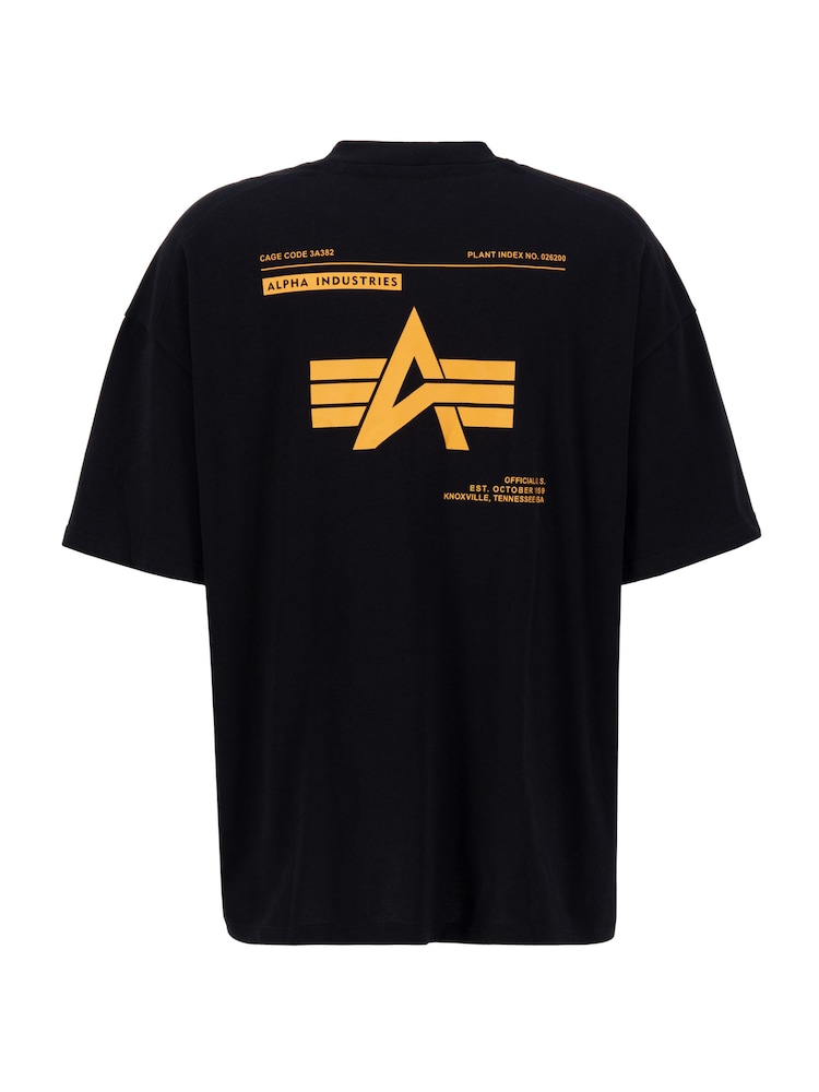 Alpha Industries 100% Cotton Logo BP T-Shirt - Image 5 of 5