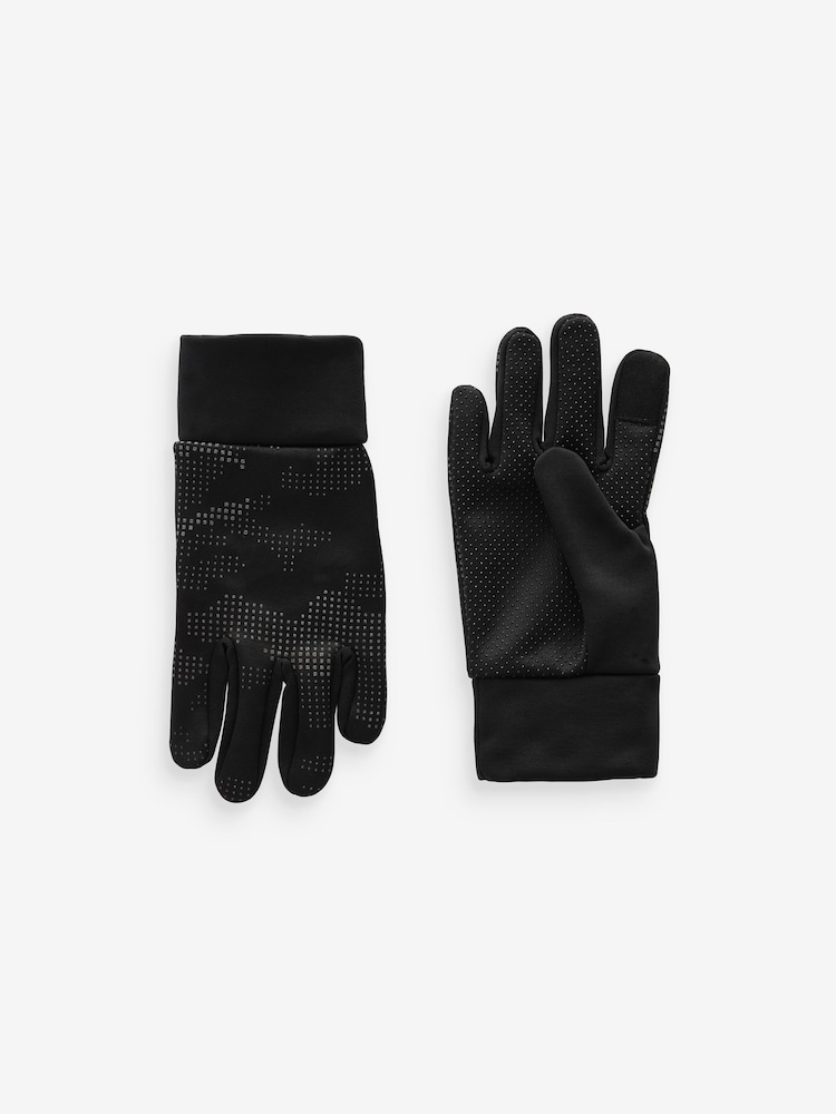 Schwarz/Grau bedruckt - Sportliche Handschuhe (3–16 Jahre) - Bild 1 von 1 Schwarz/Grau bedruckt - Sportliche Handschuhe (3–16 Jahre) - Bild 1 von 1
