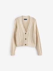 Gap Neutral Textured Cardigan - Image 1 of 3