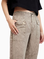 AllSaints Nude Val Trousers - Image 3 of 8
