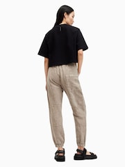 AllSaints Nude Val Trousers - Image 6 of 8