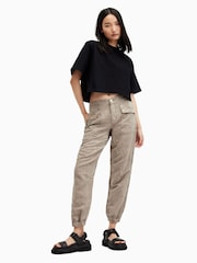 AllSaints Nude Val Trousers - Image 7 of 8