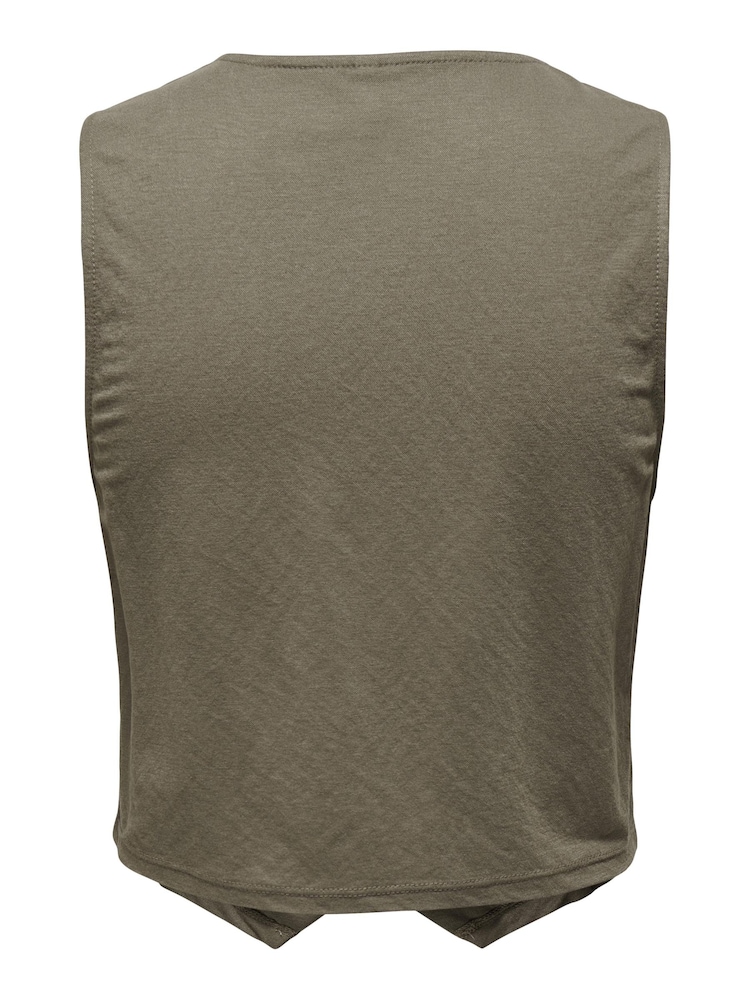 ONLY Button Jersey Waistcoat - Bild 5 von 5