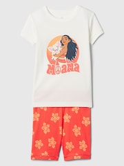 Gap Red Disney Moana Short Sleeve Pyjama Set (6mths-5yrs) - Image 1 of 3