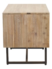 Pacific Natural Marca Acacia Wood Bedside Unit - Image 3 of 6