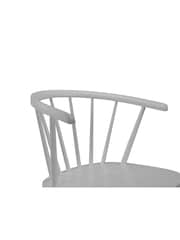 Julian Bowen Set of 2 Grey Modena Dining Chairs - Image 4 of 6