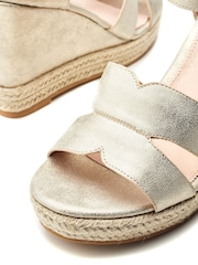 Moda In Pelle Rikolia Wedge Sandals - Image 4 of 4