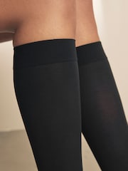 Noir - Chaussettes à hauteur de genou 60 Denier 3 Paquet - Image 3 de 4