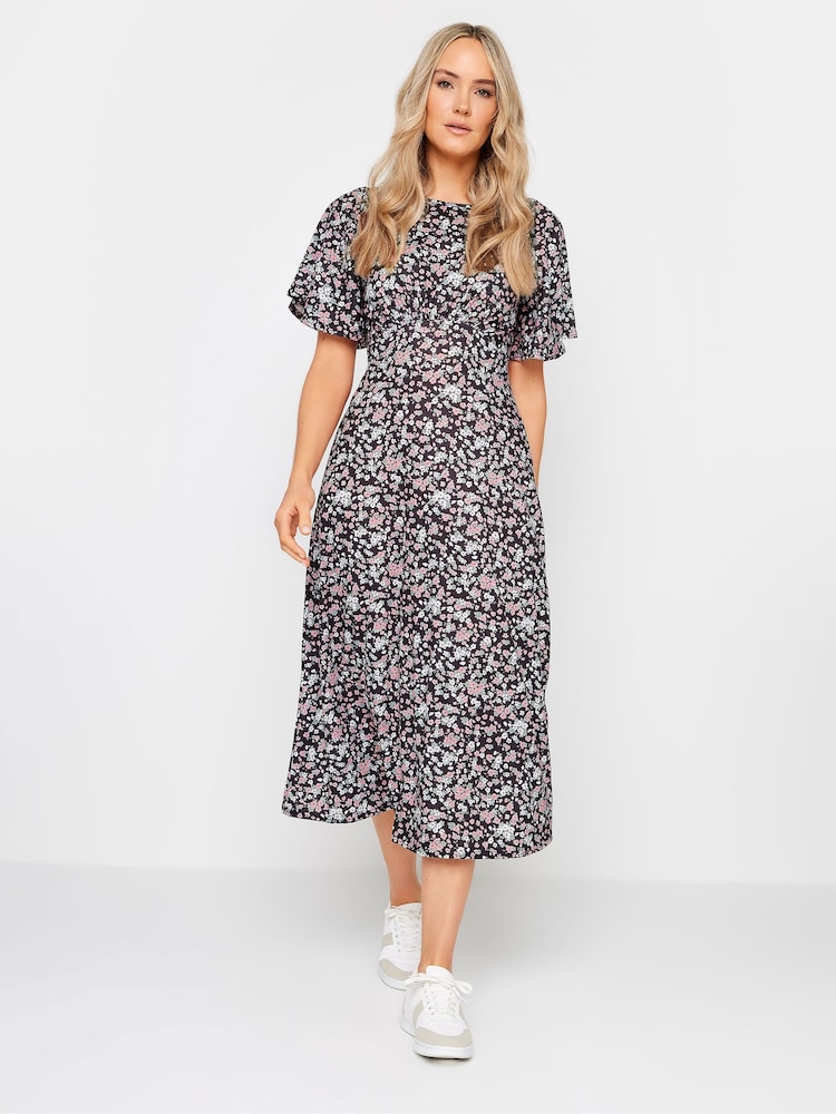 Long Tall Sally Multi Tall Ditsy Floral Midi Dress - Image 1 of 5