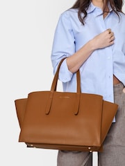 Katie Loxton Brown Large Tabi Tote Bag - Image 1 of 4
