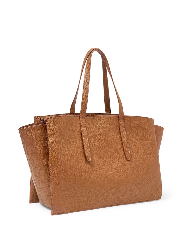 Katie Loxton Brown Large Tabi Tote Bag - Image 2 of 4 Katie Loxton Brown Large Tabi Tote Bag - Image 2 of 4