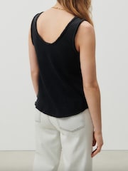 Schwarz - American Vintage Sonoma 100% Cotton Vest - Bild 2 von 5