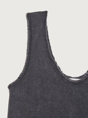 Schwarz - American Vintage Sonoma 100% Cotton Vest - Bild 5 von 5