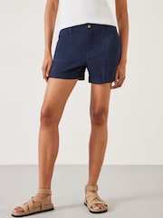 Hush Blue Chino Shorts - Image 2 of 5