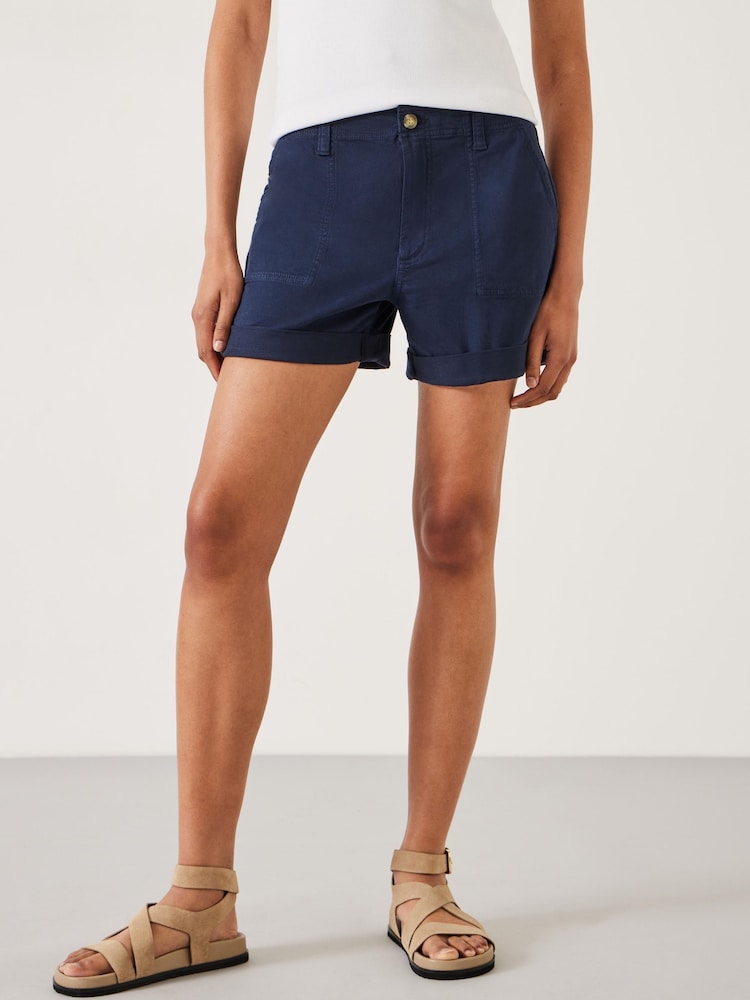 Hush Blue Chino Shorts - Image 2 of 5