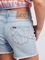 Lee Blue Girls Stella Denim Shorts - Image 5 of 8