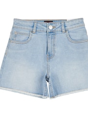 Lee Blue Girls Stella Denim Shorts - Image 6 of 8
