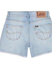 Lee Blue Girls Stella Denim Shorts - Image 7 of 8