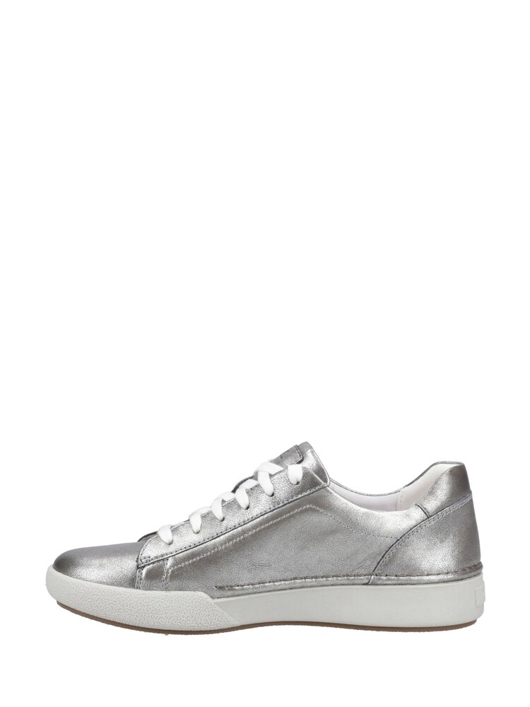 Josef Seibel Silver Claire Trainers - Image 2 of 5