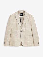 BOSS Cream Jack Regular Fit Jacket - Image 1 of 1