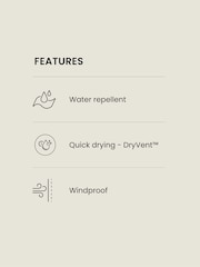 The North Face Black Womens Antora Waterproof Jacket - Image 4 of 5