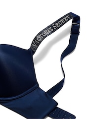 Victoria's Secret Noir Navy Blue Add 2 Cups Push Up Bombshell Shine Strap Bra - Image 3 of 3