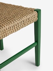 Nina Campbell Set of 2 Green Alder Dining Chairs - Image 8 of 8