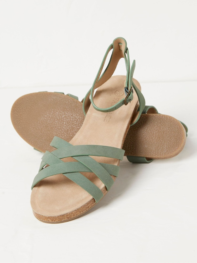 FatFace Beth Green Sandals - Image 2 of 3