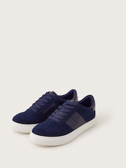 Monsoon Blue Faux Suede Trainers - Image 2 of 3
