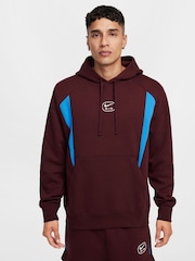 Nike Burgundy Crush Air Fleece Pullover Hoodie - Image 1 of 7