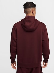 Nike Burgundy Crush Air Fleece Pullover Hoodie - Image 2 of 7
