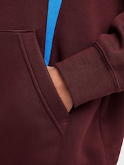 Nike Burgundy Crush Air Fleece Pullover Hoodie - Image 6 of 7