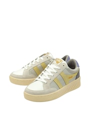 Gola Silver Ladies Superslam Blaze Lace-Up Trainers - Image 2 of 4