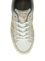 Gola Silver Ladies Superslam Blaze Lace-Up Trainers - Image 3 of 4