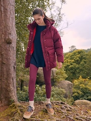 Burgundy Elements Shower Resistant Padded Jacket - Image 2 of 13