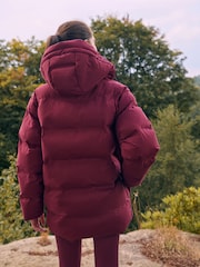 Burgundy Elements Shower Resistant Padded Jacket - Image 3 of 13