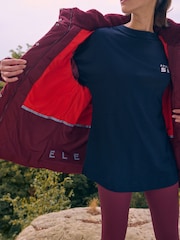 Burgundy Elements Shower Resistant Padded Jacket - Image 5 of 13