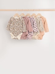 Neutrale Farbe - Baby-Bodys aus 100 % Baumwolle im 5er-Pack - Bild 1 von 12