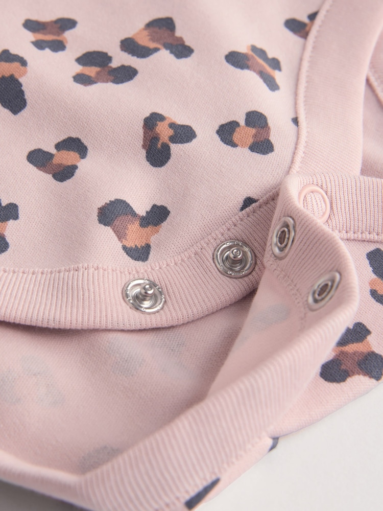 Neutraal - Baby 100% katoenen bodysuits verpakking van 5 - Image 11 of 12