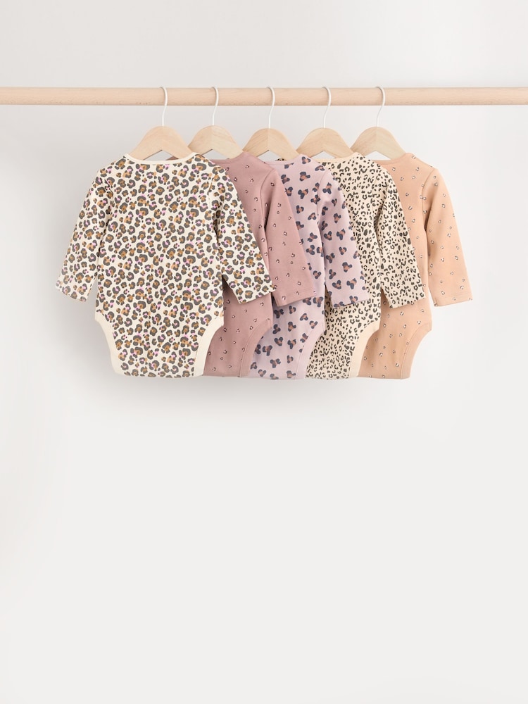 Neutrale Farbe - Baby-Bodys aus 100 % Baumwolle im 5er-Pack - Bild 2 von 12