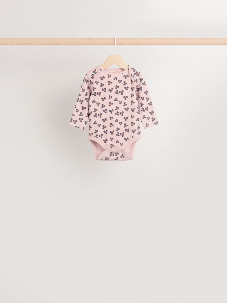 Neutraal - Baby 100% katoenen bodysuits verpakking van 5 - Image 4 of 12