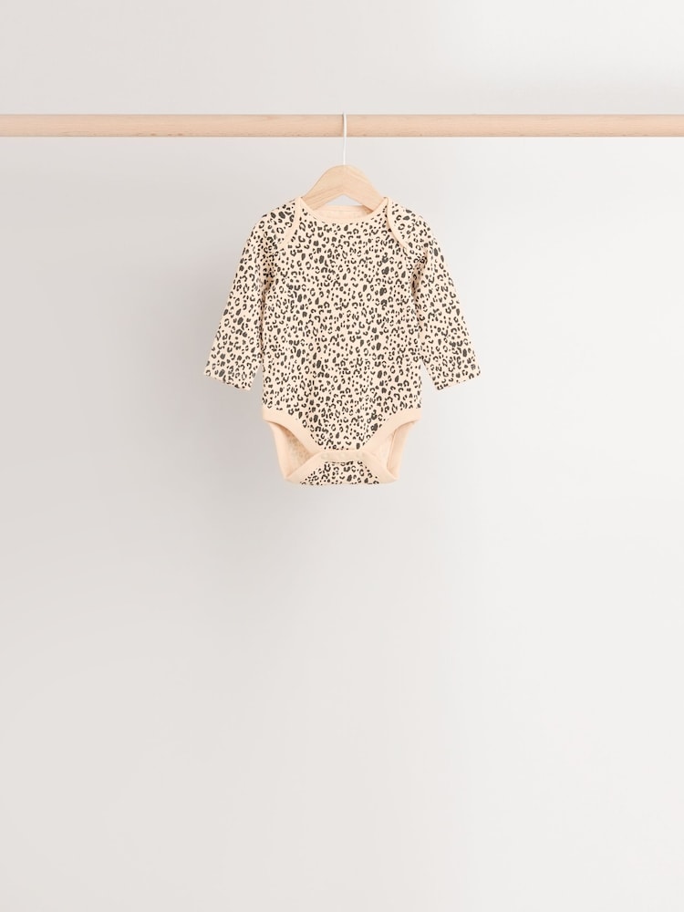 Neutraal - Baby 100% katoenen bodysuits verpakking van 5 - Image 5 of 12
