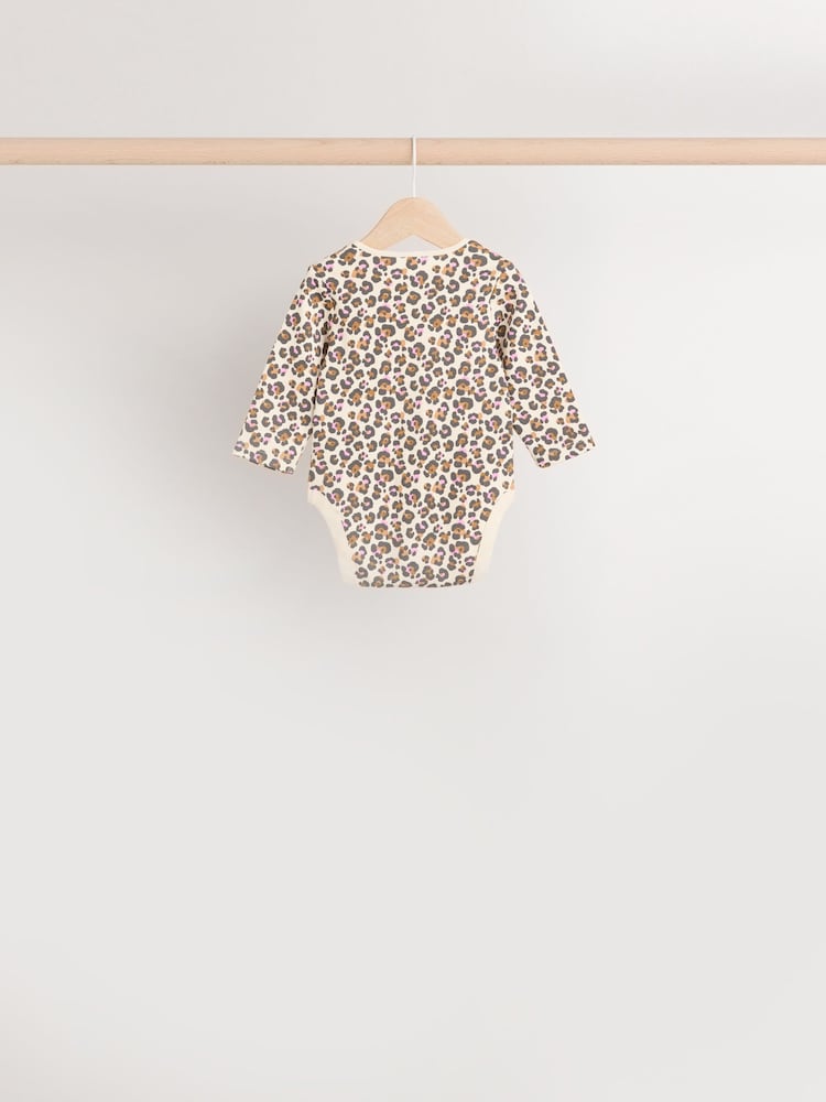 Neutraal - Baby 100% katoenen bodysuits verpakking van 5 - Image 8 of 12